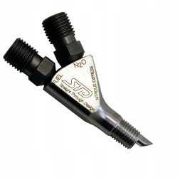 NX USA-NX-80018 Форсунка для нітрометану та палива S.T.D Straight Thru Design з наконечниками 1/16 NPT NX