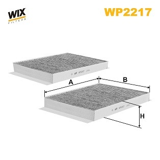 WP2217 WIX FILTERS Фільтр салону