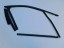 BMW OE KKDA BMW G70 LISTWY M PAKIET SHADOLINE PRAWE PRAWY PRZÓD 9447506 BMW G70 Накладки M Paket Shadowline праві передні 9447506