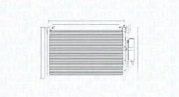 MAGNETI MARELLI 350203989000 Очищувач радіатора кондиціонера 350203989000