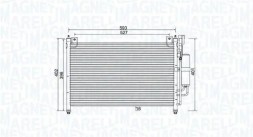 MAGNETI MARELLI 350203989000 Очищувач радіатора кондиціонера 350203989000