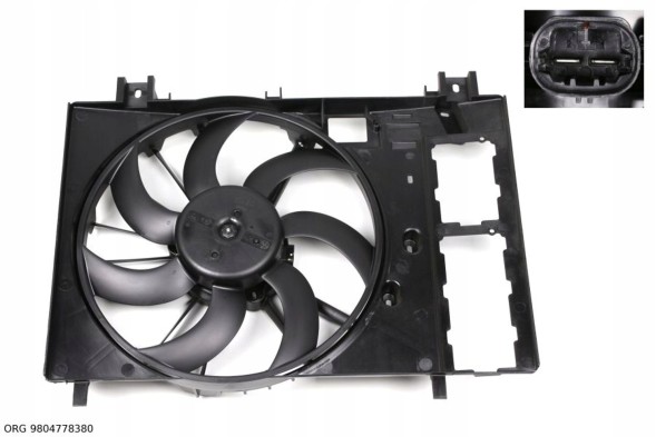 Citroen OE 9804778380 X ВЕНТИЛЯТОР РАДІАТОРА CITROEN C5 PEUGEOT 508 9804778380