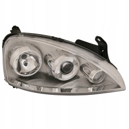 TYC 5557104E MHM TUNING Фара Передня Tyc Лінзова Opel Corsa C Combo C 2000-2006 Р