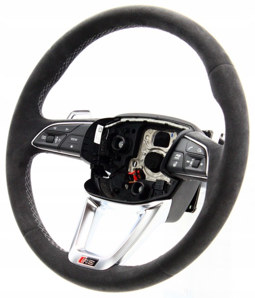 Audi OE 8W0419091FL, DWP521145OE НОВЕ ОРИГІНАЛЬНЕ СПОРТИВНЕ КЕРМО ALCANTARA З ПІДІГРІВОМ AUDI RS4 RS5 8W 8W0419091FL