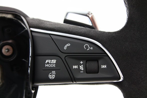 Audi OE 8W0419091FL, DWP521145OE НОВЕ ОРИГІНАЛЬНЕ СПОРТИВНЕ КЕРМО ALCANTARA З ПІДІГРІВОМ AUDI RS4 RS5 8W 8W0419091FL