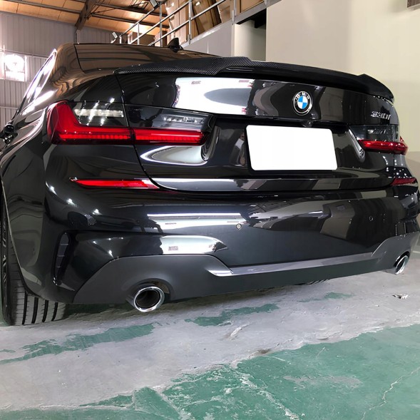 Китай T-005 Карбоновий Спойлер-Крило BMW G20 / M3 G80 в Стилі M-Performance (Dry-Carbon)