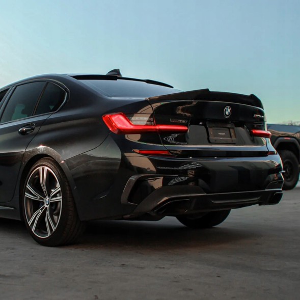 Китай T-005 Карбоновий Спойлер-Крило BMW G20 / M3 G80 в Стилі M-Performance (Dry-Carbon)