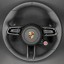 Porsche OE 992419091LBC Кермо шкіра CARBON 36 см для Porsche 911 992, Macan, Panamera, Cayenne
