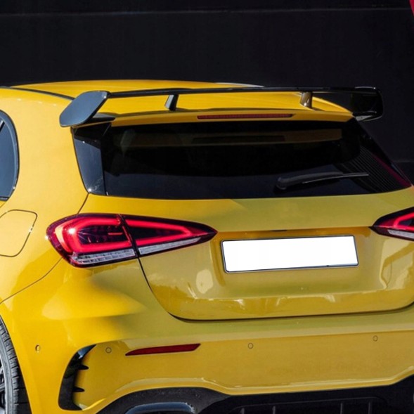 Китай Spoiler Lotka Mercedes W177 Спойлер на кришку багажника Mercedes W177 A35 A45 Style Benz Чорний Глянець Накладка AMG