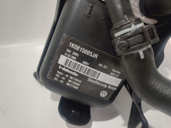 Webasto 000018031232 КОМПЛЕКТАЦІЯ WEBASTO THERMO TOP V HEATING - VW