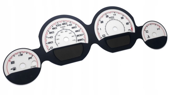 Moman 0089688085325 Заміна циферблатів Dodge Challenger MPH kmh