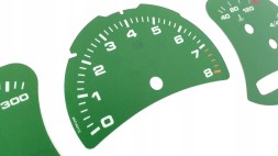 Moman 0089688089330 Porsche 911 996 LIFT Green MPH KMH циферблати одометра