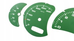 Moman 0089688089330 Porsche 911 996 LIFT Green MPH KMH циферблати одометра