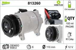 Valeo 813260 Компресор компресора кондиціонера 813260 valeo bmw
