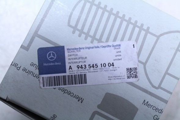 Mercedes-Benz OE ВМИКАЧ ПЕРЕМИКАЧ СВІТЛА MERCEDES ACTROS MP3 A9435451004