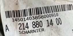 Mercedes-Benz OE A2148801300 OEM ZAWIAS MASKI Lewy LUB Prawy A2148801400 Петля капота MERCEDES E-KLASA OEM Ліва 2148801300 АБО Права A2148801400