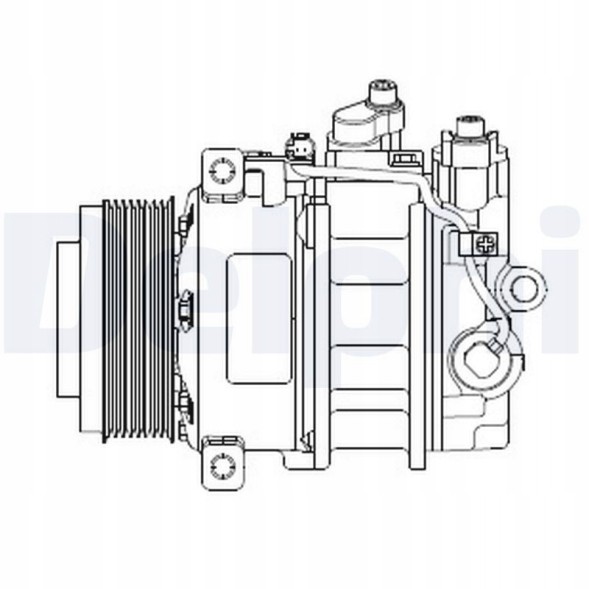 Delphi CS20378 Компресор клім.Мерседес м w164 05- - delphi cs20378