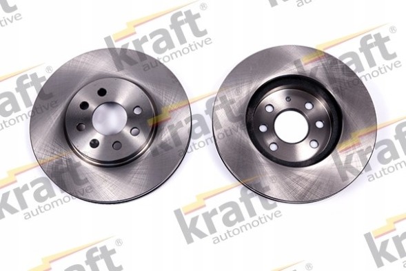 Kraft Automotive 6001780 + 6041745 OPEL ASTRA III / H Колодки передні + диски OPEL ASTRA H 3 III 4 болта