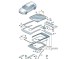 Volkswagen OE Ущільнювач люка задній 5G6877297A SEAT LEON III VW GOLF VII HB OE ASO
