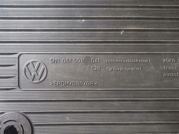 Volkswagen OE 5N0061511 5N0 061 511 Килимки VW TIGUAN 5N0061511...
