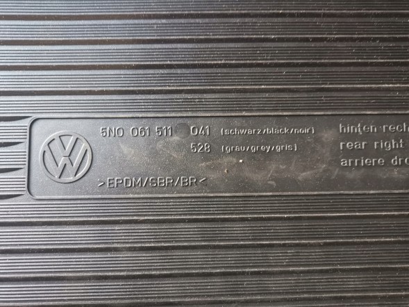 Volkswagen OE 5N0061511 5N0 061 511 Килимки VW TIGUAN 5N0061511...