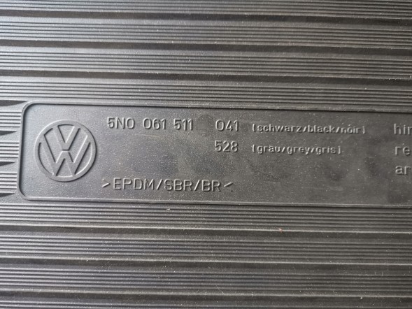 Volkswagen OE 5N0061511 5N0 061 511 Килимки VW TIGUAN 5N0061511...