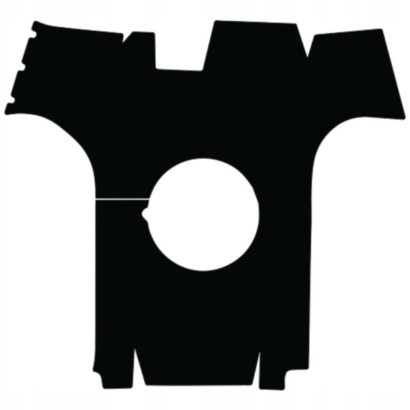 Akcesoria 654950060 GRANIT Велюровий килимок підлоговий