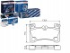 Bosch 0 986 494 205 BOS/ZS Гальмівні колодки vw touareg 02- q7 cayenne bos