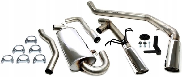 TA-Technix 02VO001-10D-4 Спортивна вихлопна система CATBACK 1x100 TA TECHNIX VOLVO V70 I (875, 876)