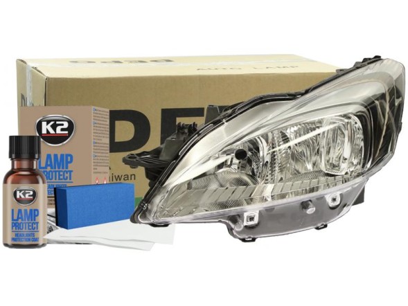 Abakus 550-1150L-LD-EM Фара ліва peugeot 508 2010-2014 h7/h7