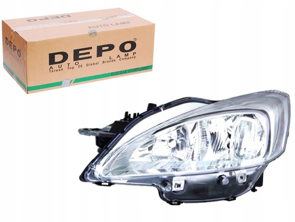 Abakus 550-1150L-LD-EM Фара ліва peugeot 508 2010-2014 h7/h7
