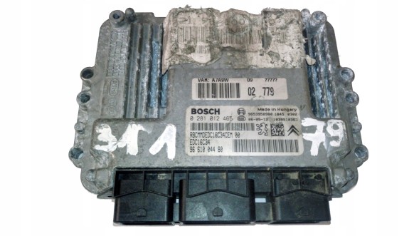 PSA 0281012465 9661004480 BEZ IMMO przygotowany w SDK Блок керування двигуном 0281012465 9661004480 БЕЗ IMMO