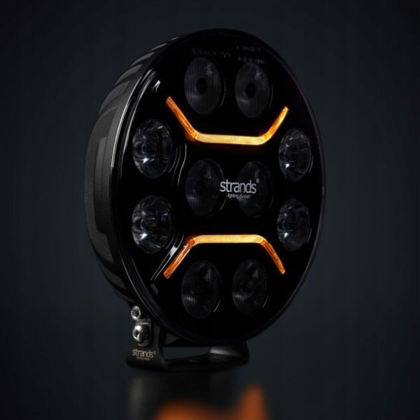 Strands ЛАМПА ГАЛОГЕН ДАЛЕКОБІЙНА DARK KNIGHT INTENSE 9" 270927 STRANDS 13500Lm