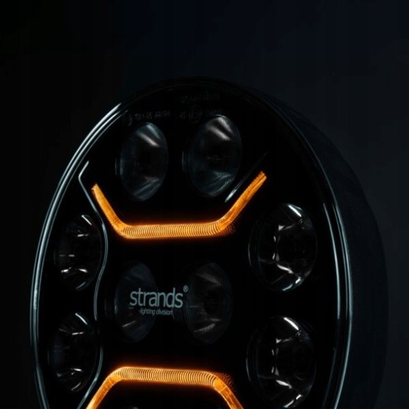 Strands ЛАМПА ГАЛОГЕН ДАЛЕКОБІЙНА DARK KNIGHT INTENSE 9" 270927 STRANDS 13500Lm