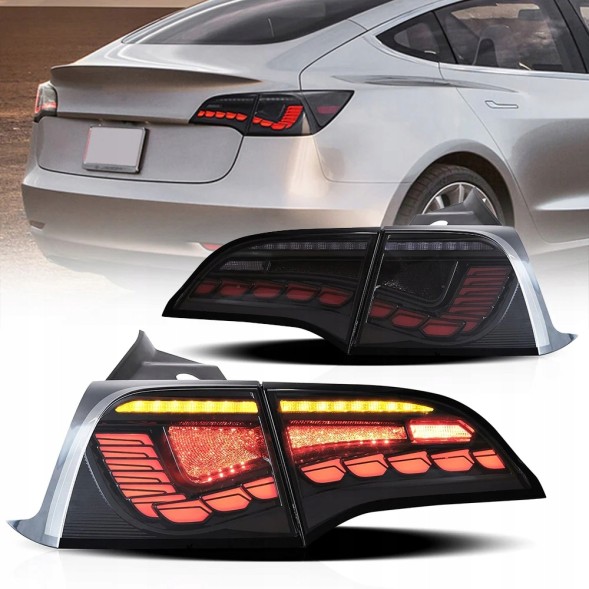 VLAND 75D191-1 LDTE15 MHM Світильники тиль kpl Full Led Neon Oled Діоди Тюнінг Tesla модель 3 17-23 Lift Y 20