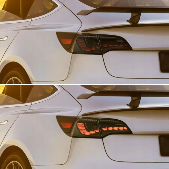 VLAND 75D191-1 LDTE15 MHM Світильники тиль kpl Full Led Neon Oled Діоди Тюнінг Tesla модель 3 17-23 Lift Y 20