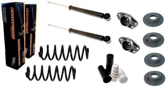 Denckermann ALL5873A Пружини амортизатора VW PASSAT B6 B7 SEDAN SKODA SUPERB II REAR STRONG HD