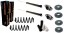 Denckermann ALL5873A Пружини амортизатора VW PASSAT B6 B7 SEDAN SKODA SUPERB II REAR STRONG HD