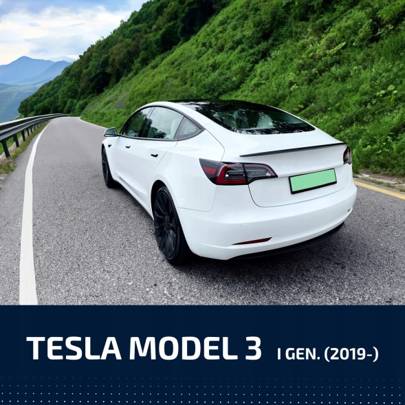 Deffner Zestaw siłowników klapy elektrycznej TESLA Model 3 / 2017-2022 - DEFFNER T42 Комплект електроприводів кришки багажника TESLA Model 3 / 2017-2022 - DEFFNER T4