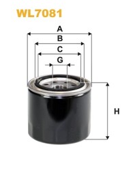 WL7081 WIX FILTERS Фільтр оливи