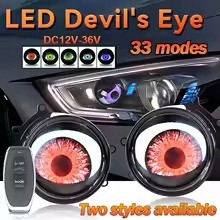 CHINA DEVILEYEdynamic Animowane oczy diabła dynamic devil eyes animacje sterowane pilot