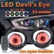 CHINA DEVILEYEdynamic Animowane oczy diabła dynamic devil eyes animacje sterowane pilot