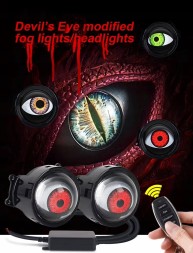 CHINA DEVILEYEdynamic Animowane oczy diabła dynamic devil eyes animacje sterowane pilot