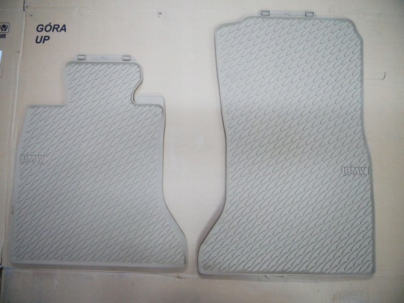 BMW OE BMW F10 F11 DYWANIKI GUMOWE PRZEDNIE ZESTAW KOMPLET DYWANIKÓW 51472153724 2153724 BMW F10 F11 ГУМОВІ КОВРИКИ ПЕРЕДНІ КОМПЛЕКТ НАБІР КОВРИКІВ 51472153724