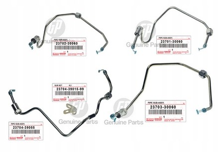 Toyota OE GP|23701-30060, 2370130060, 23702-30060, 2370230060, 23703-30060, 2370330060, 23704-39055, 2370439055, 23704-39015-99, 237043901599, TOYOTA ORYGINAŁ TOYOTA HILUX LAND, CRUISER КОМПЛЕКТ ПАЛИВНИХ ШЛАНГІВ ОРИГІНАЛ