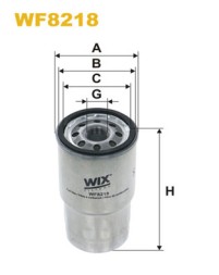 WF8218 WIX FILTERS Фільтр палива