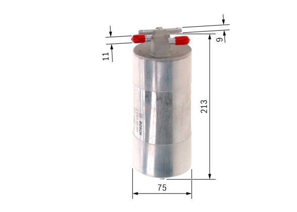 F026402845 BOSCH Фільтр паливний
