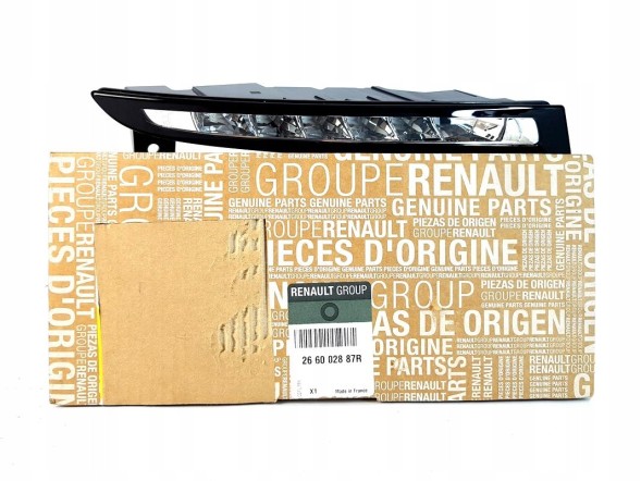 Renault OE 266002887R 266009275R Лампа drl оригінал права світлодіодна megane iii 266002887r