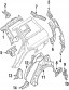 Toyota OE Панель надколісної арки TOYOTA зовнішня права 61631-13060 1988-1992 Toyota Corolla ОРИГІНАЛ