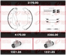 Remsa 3170.00 Комплект гальм, барабанні гальма